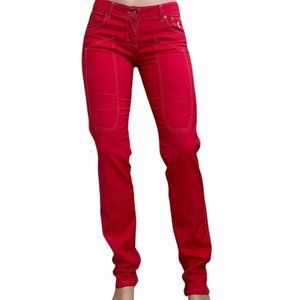 **HP!!** Y2K Jeckerson Women's Red Jeans, EU 42